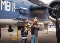 CAF So Cal B-25 PBJ First Flight - Photo # 0434 - 05-15-2016 - Photo by Robert Shellabarger, Jet City Press