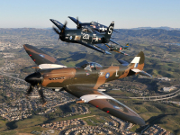 Spitfire-Bearcat-Hellcat-Zero