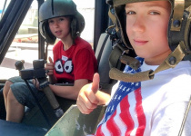 Kids in Huey