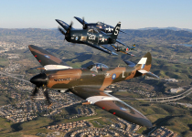 Spitfire-Bearcat-Hellcat-Zero
