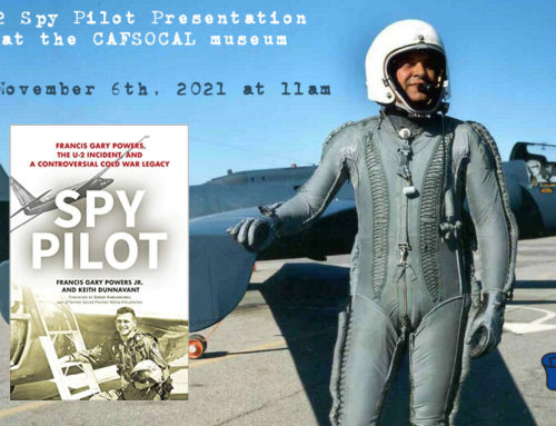U2 Spy Pilot Event – Nov 6th
