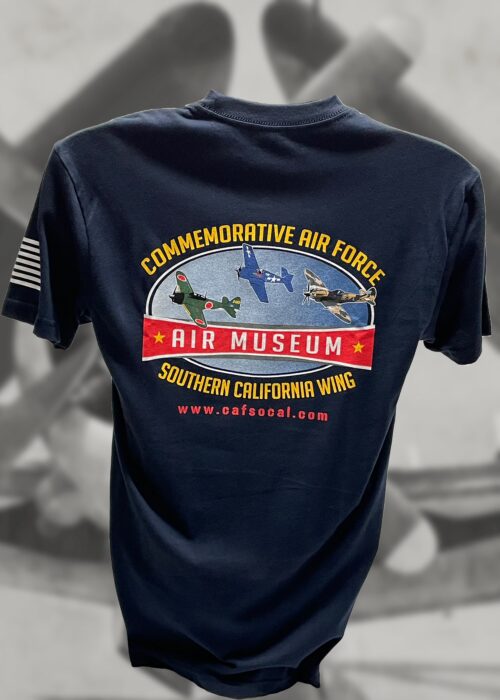 Commemorative Air Force Southern California wing official museum tee shirt